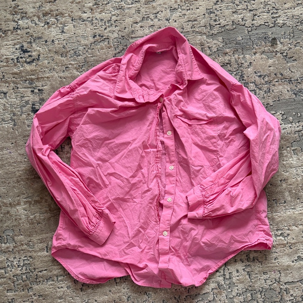 Rails Fuchsia Button-Up Shirt